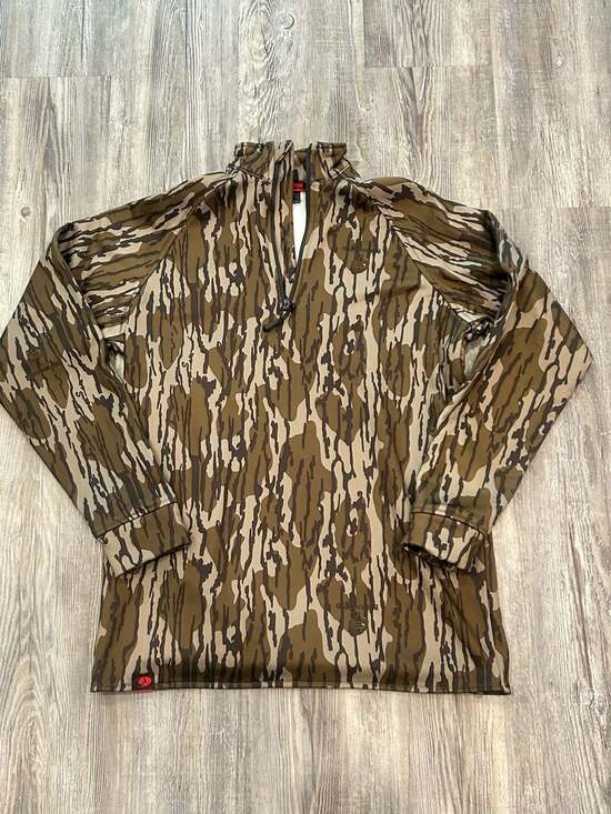 Mossy Oak Other - Mossy Oak Original Bottomland Camo 1/4 Zip Performance Pullover